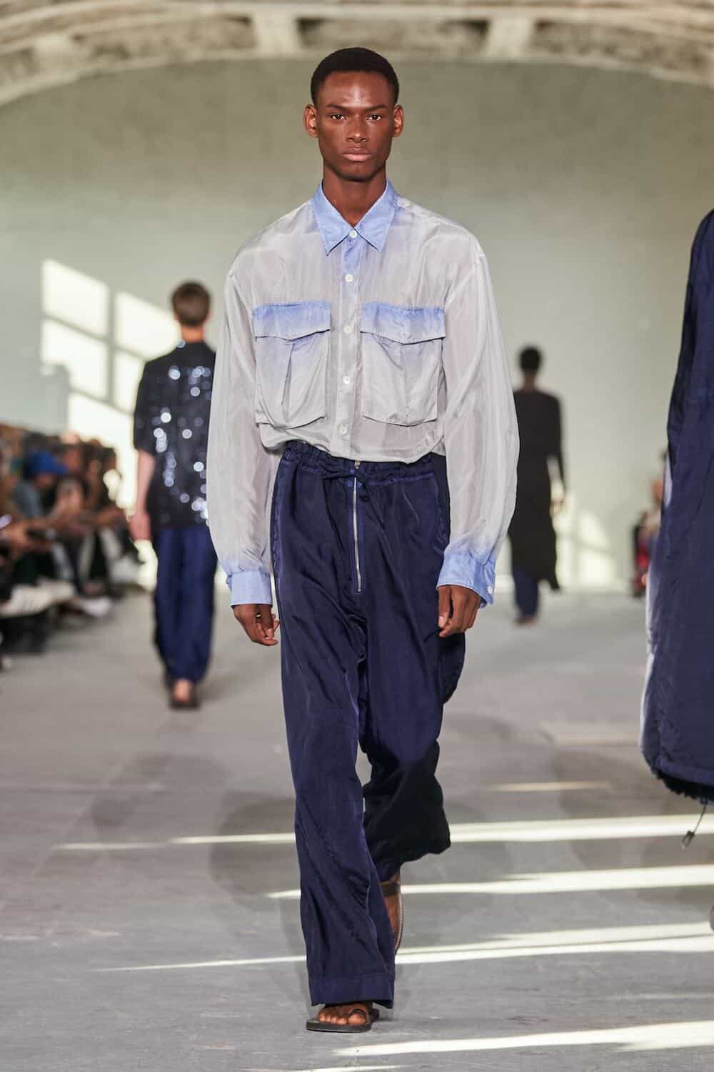 トップス Dries Van Noten Second skin Show SS 24 Women | Dries Van Noten
